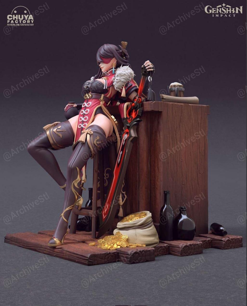 原神 北斗(Beidou) 3D打印图纸